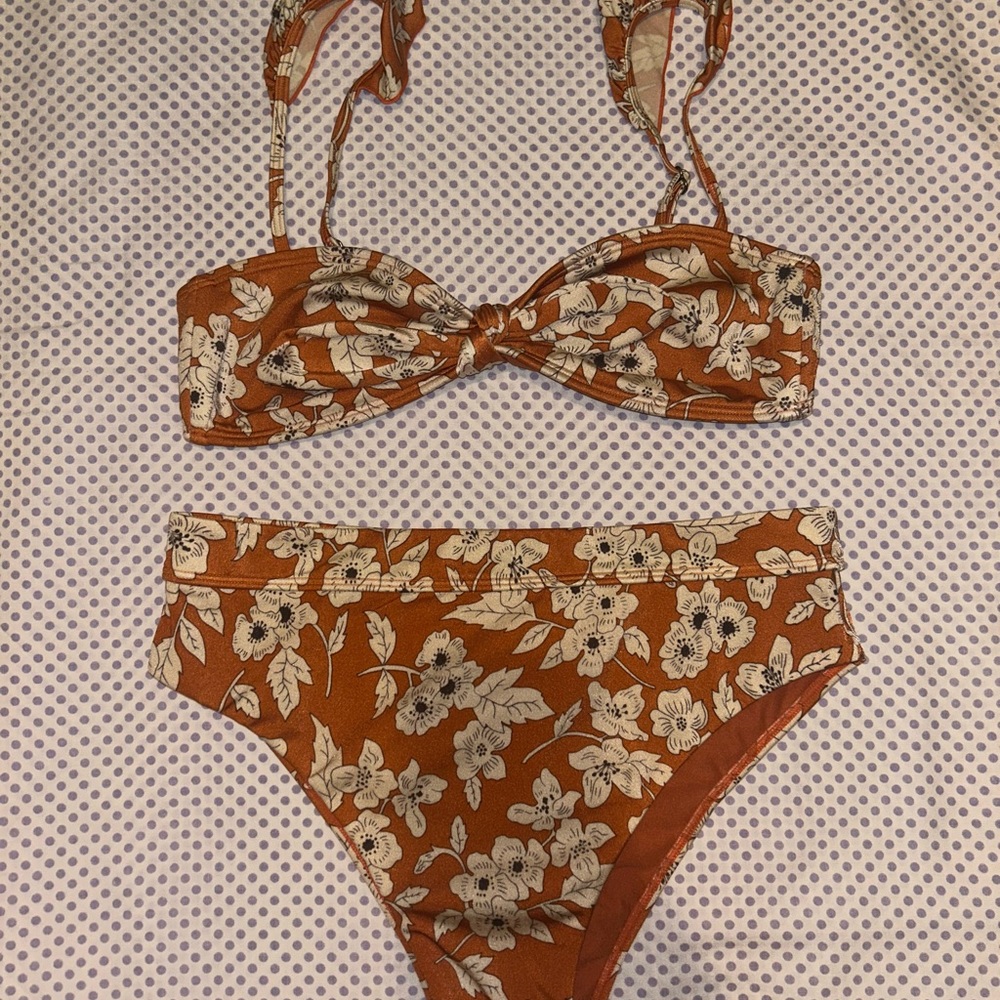 Billabong Floral Orange Bikini